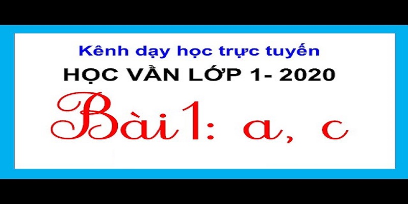 Học Tiếng Việt Lớp 1