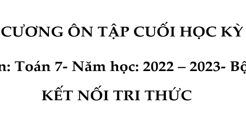 Đề Thi Học Kỳ 2 Lớp 7